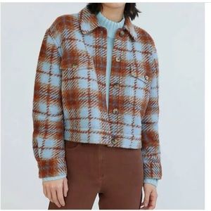 Aritzia Cropped Shacket